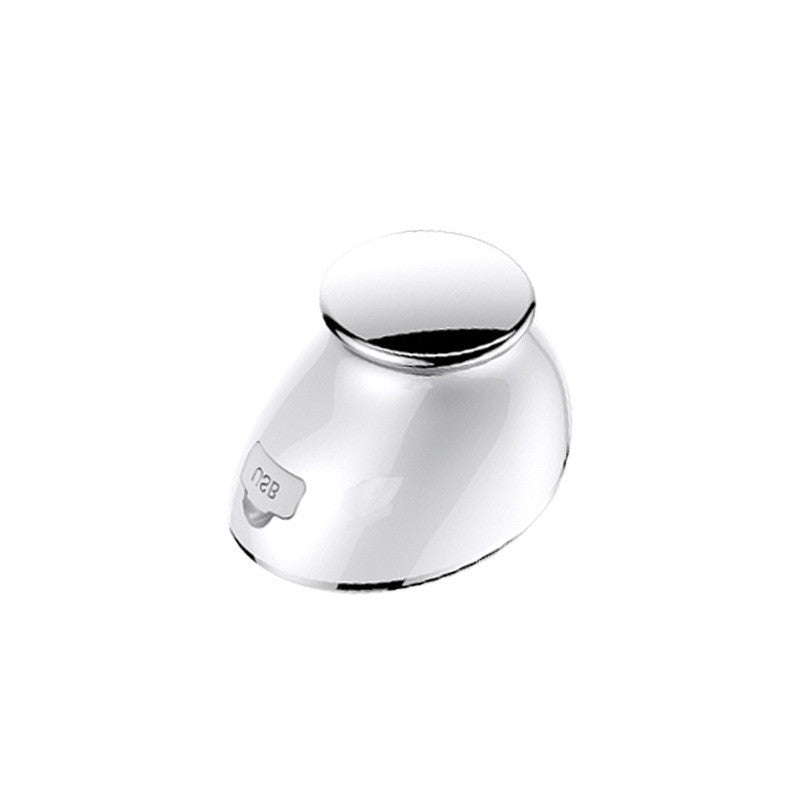 JMT-287242 Ultrasonic Electric Face Cleansing Device with Temperature Sensor in Pearl White