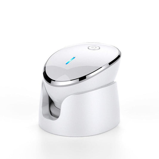 JMT-287242 Ultrasonic Electric Face Cleansing Device with Temperature Sensor in Pearl White