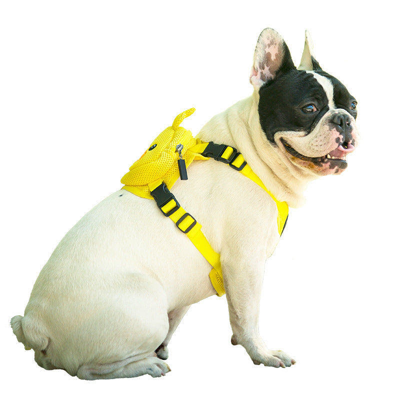 JMT-287434 Durable Nylon Pet Vest with Chest Strap for Dogs - Available in Sizes S and M