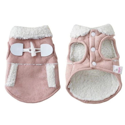 JMT-287882 Lamb Velvet Teddy Dog Costume for Stylish Pets