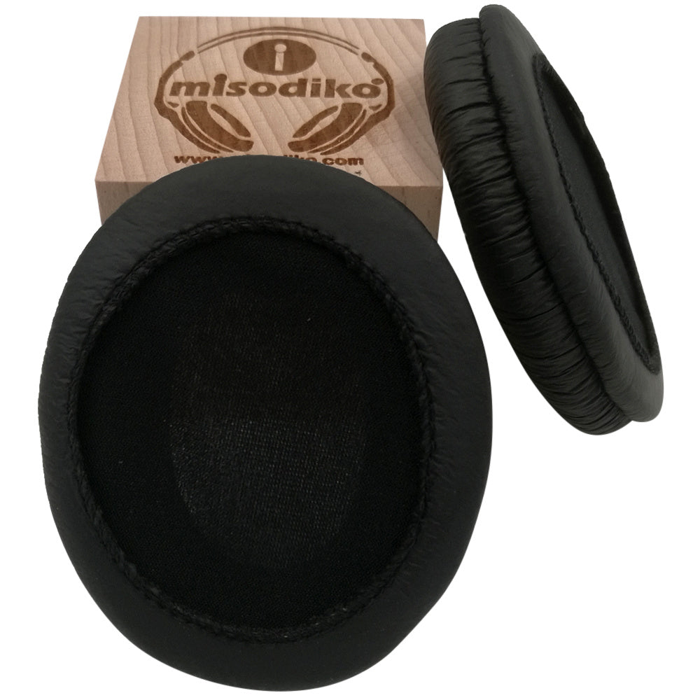 JMT-288074 Leather Earphone Sleeve for Senhai Headsets HD457, HD202, HD212, HD447, HD497