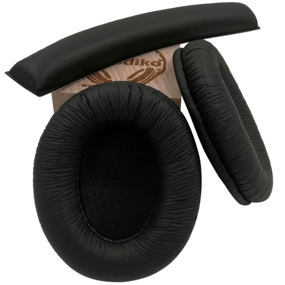 JMT-288074 Leather Earphone Sleeve for Senhai Headsets HD457, HD202, HD212, HD447, HD497