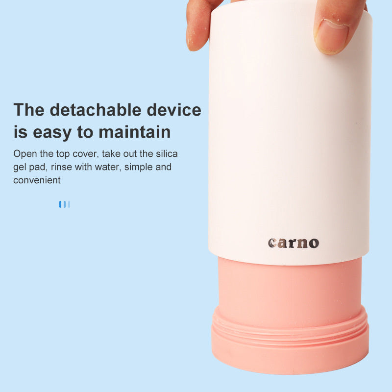 JMT-288330 Pet Foot Washing Cup - Plastic Cleaner for Small and Large Dogs in Green, Pink, and Gray