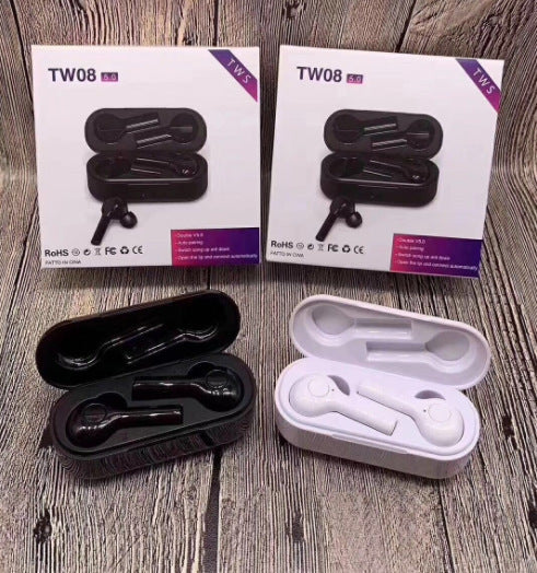 JMT-288394 Wireless Bluetooth In-Ear Earbud Headphones - Available in White and Black