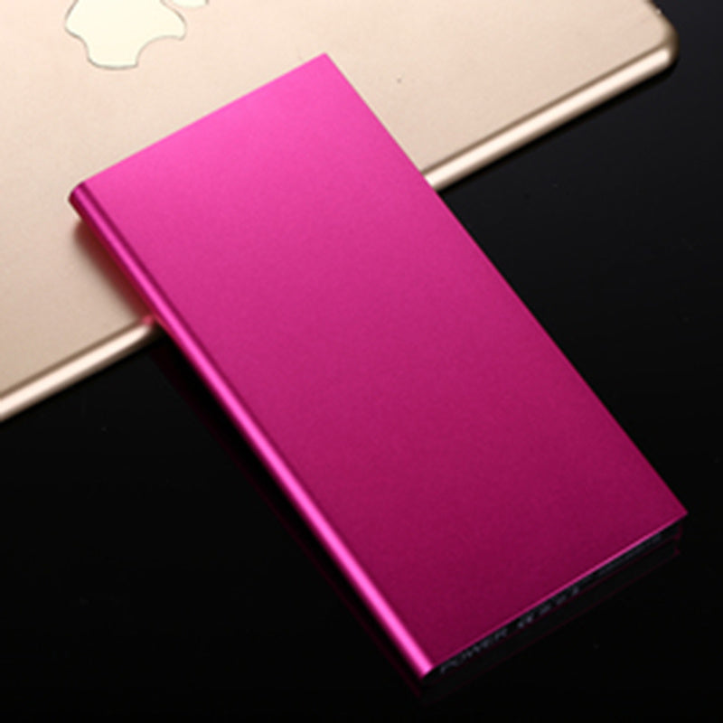 JMT-289738 20000mAh Alloy Power Bank with LED Flashlight and Accurate Battery Display