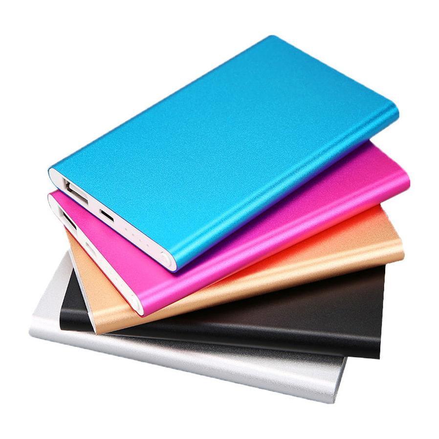 JMT-289738 20000mAh Alloy Power Bank with LED Flashlight and Accurate Battery Display
