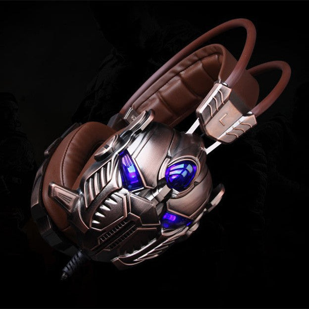 JMT-289738 High-Performance Luminous Gaming Headset with Comfortable Memory Foam and Vibrant Design