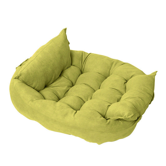 JMT-289866 Summer Folding Dog Sofa Bed - Soft Pet Mat for Small to Medium Dogs, Cozy and Versatile Kennel in Various Colors and Sizes