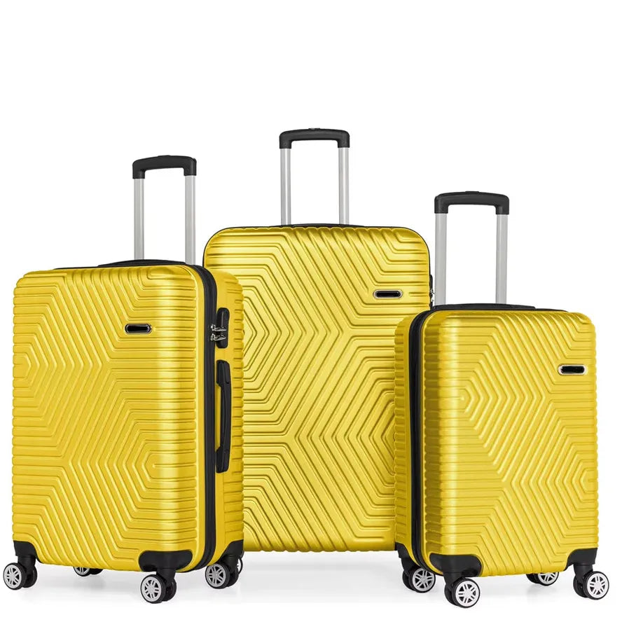 JMT-290442 Luxury Travel Suitcase Set with Riding Suitcase and Universal Wheels - Stylish Luggage for Adults