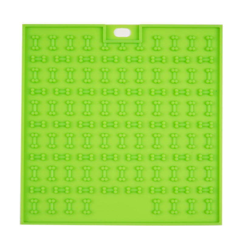 JMT-290570 Silicone Pet Licking and Feeding Pad - Dog Bone & Cross Shapes in Multiple Colors