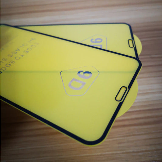 JMT-290570 Tempered Glass Screen Protector for Mobile Phones - Anti-Scratch, Black, Simple Style
