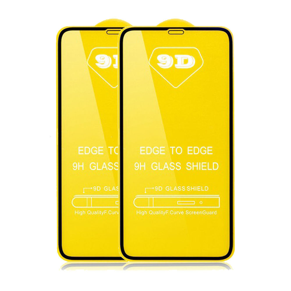 JMT-290570 Tempered Glass Screen Protector for Mobile Phones - Anti-Scratch, Black, Simple Style