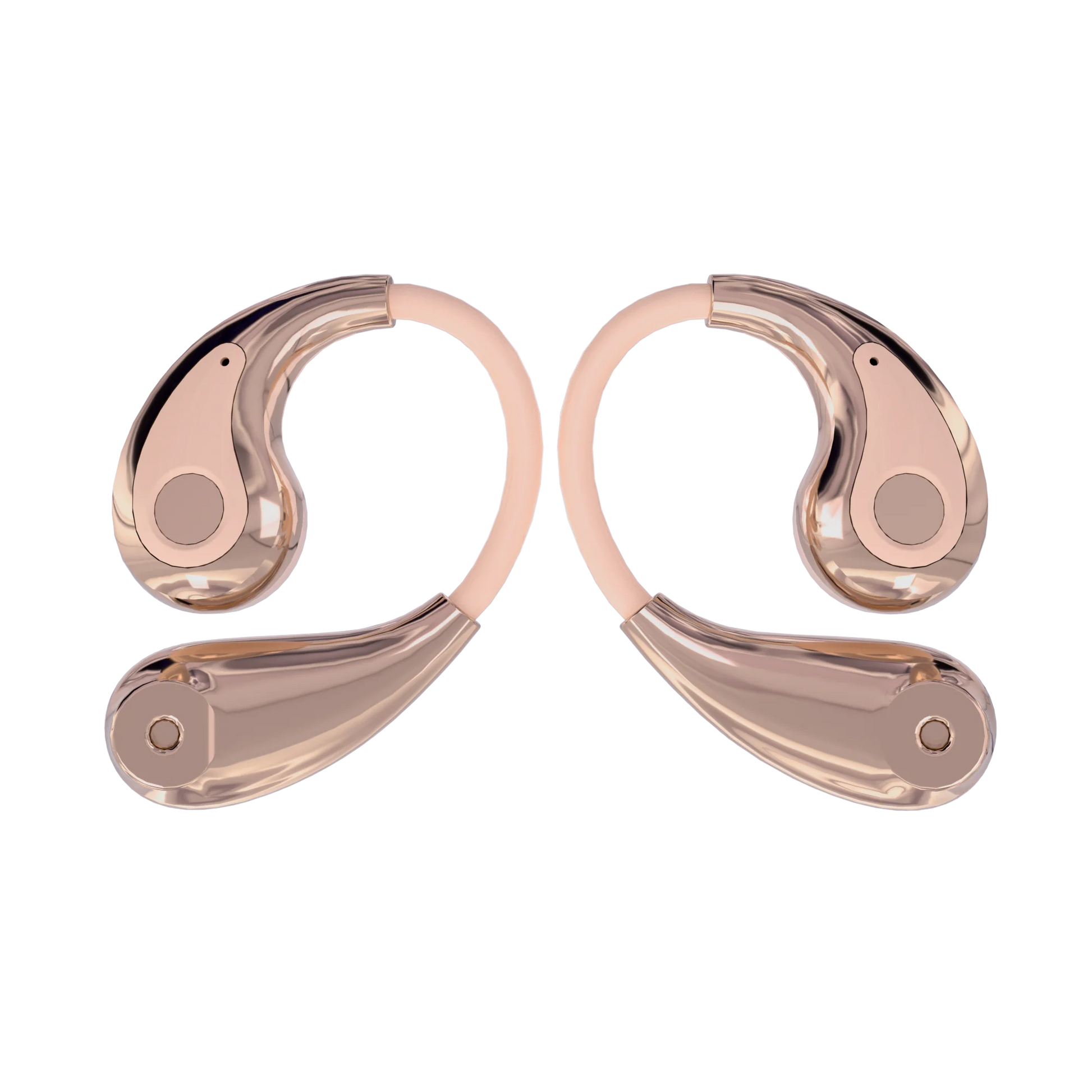 JMT-290570 YX49 Wireless Earbuds with ENC De-noise and LED Battery Indicator - Available in Beige, Pink, and Black