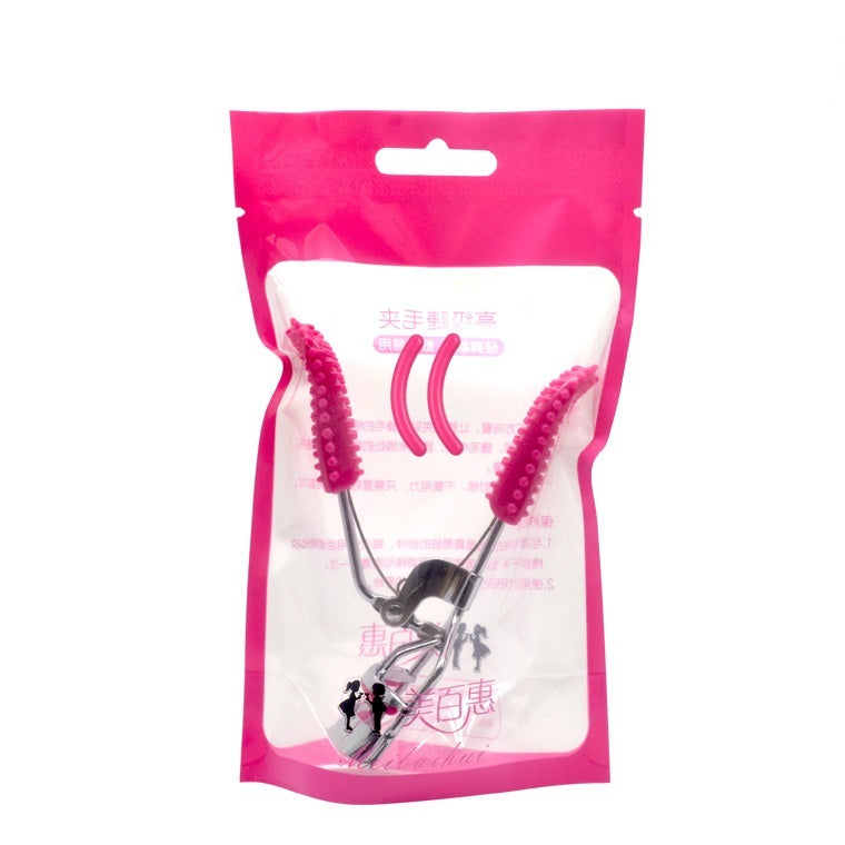 JMT-290826 Carbon Steel Eyelash Curler with Plastic Handle - Available in Multiple Colors