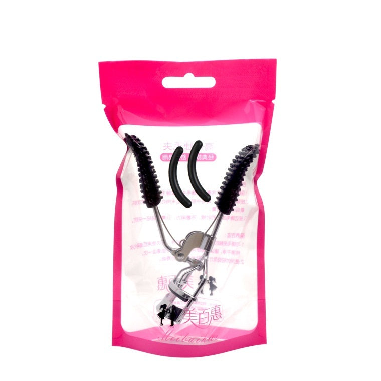 JMT-290826 Carbon Steel Eyelash Curler with Plastic Handle - Available in Multiple Colors