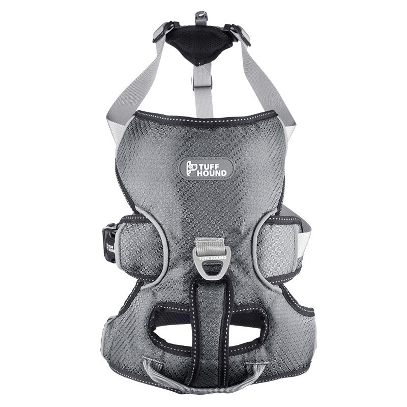 JMT-290890 Adjustable Polyester Dog Leash and Collar Set for Small to Extra Large Dogs