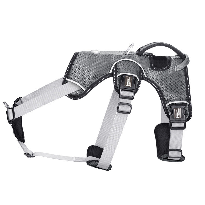 JMT-290890 Adjustable Polyester Dog Leash and Collar Set for Small to Extra Large Dogs