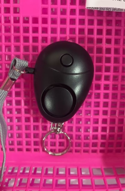 JMT-290890 Personal Security Alarm Keychain with LED Light for Emergency Preparedness