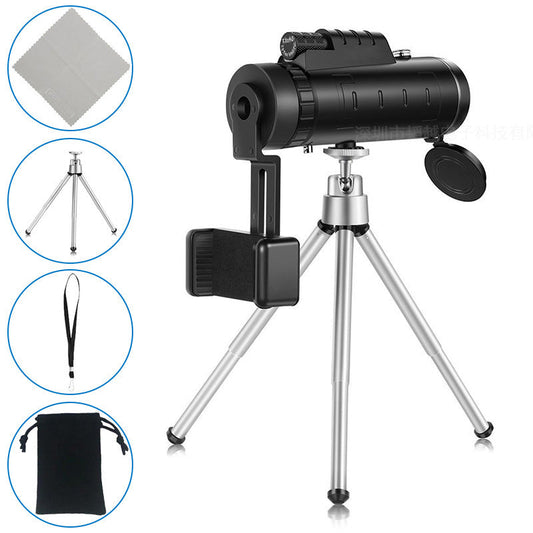 JMT-291082 40X60 Monocular Telescope for Outdoor Activities, with High-Quality Optical Components and Dual Focus Capability