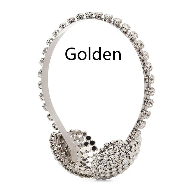 JMT-291082 Luxury Metal Headband in Gold and Silver - Cartoon Character Design Hair Accessory