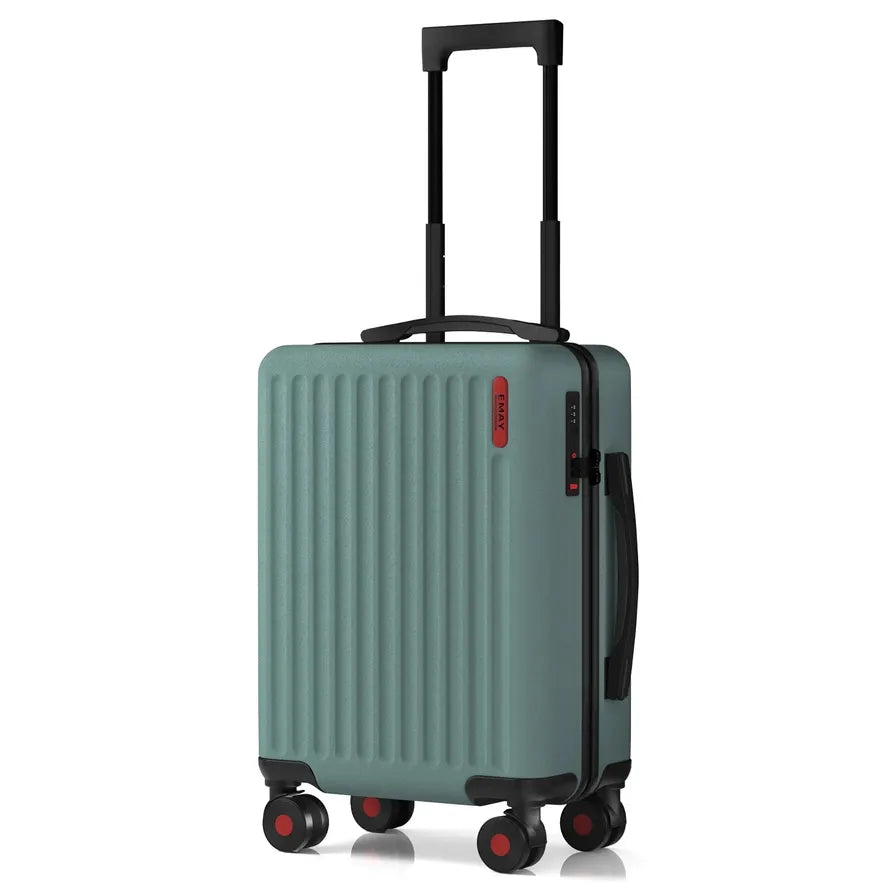 JMT-291274 Designer Black Aluminium Trolley with ABS Hard Case for Travel Suitcases