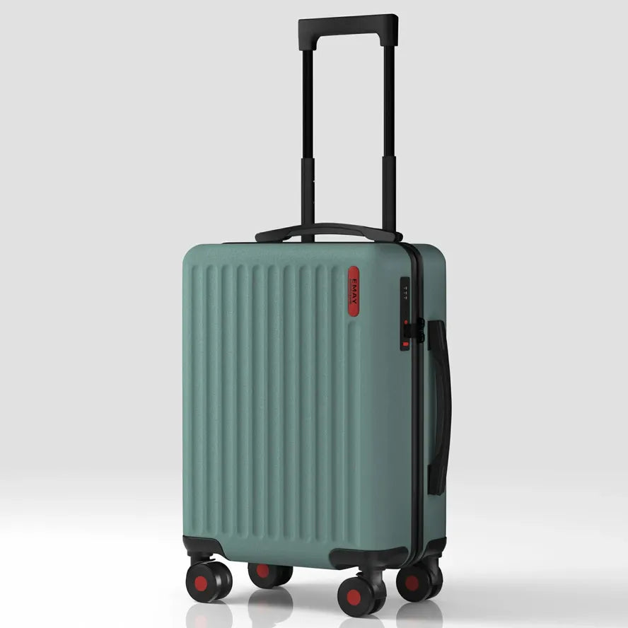 JMT-291274 Designer Black Aluminium Trolley with ABS Hard Case for Travel Suitcases