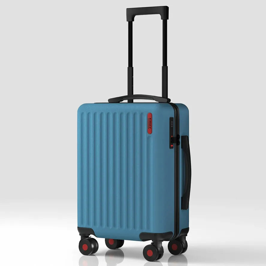 JMT-291274 Designer Black Aluminium Trolley with ABS Hard Case for Travel Suitcases