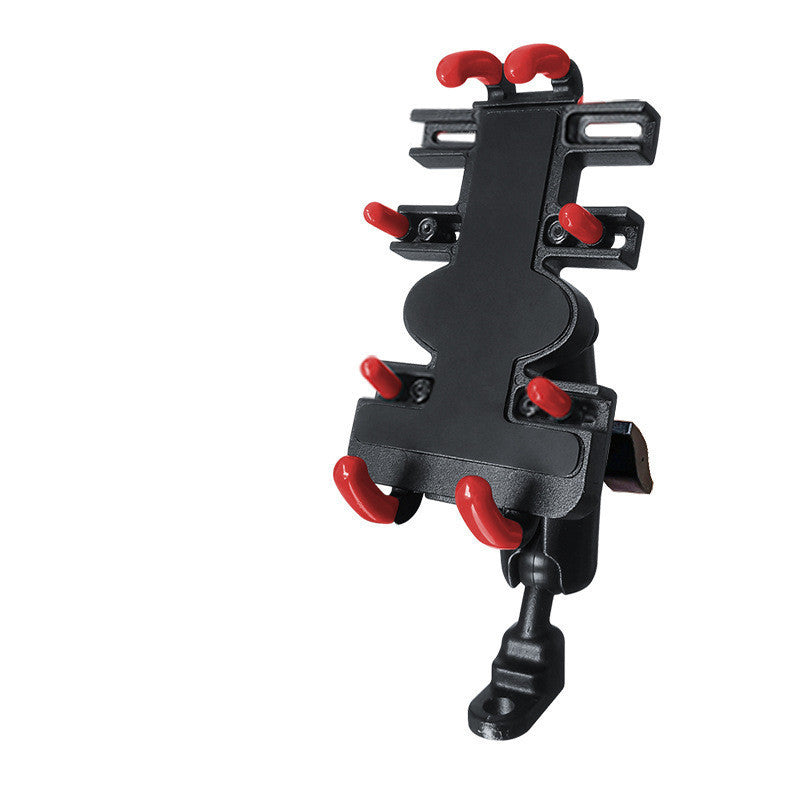 JMT-291402 Aluminum Alloy Mobile Phone Holder for Motorcycles and Scooters - Rearview Mirror Bracket