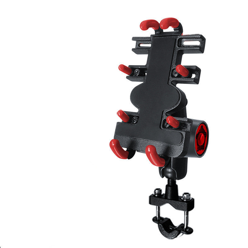 JMT-291402 Aluminum Alloy Mobile Phone Holder for Motorcycles and Scooters - Rearview Mirror Bracket