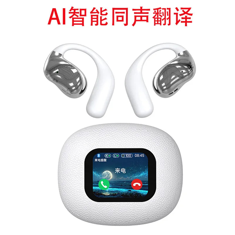 JMT-291722 AI Translation Wireless Headset with ANC Noise Reduction and Ultra-long Battery Life