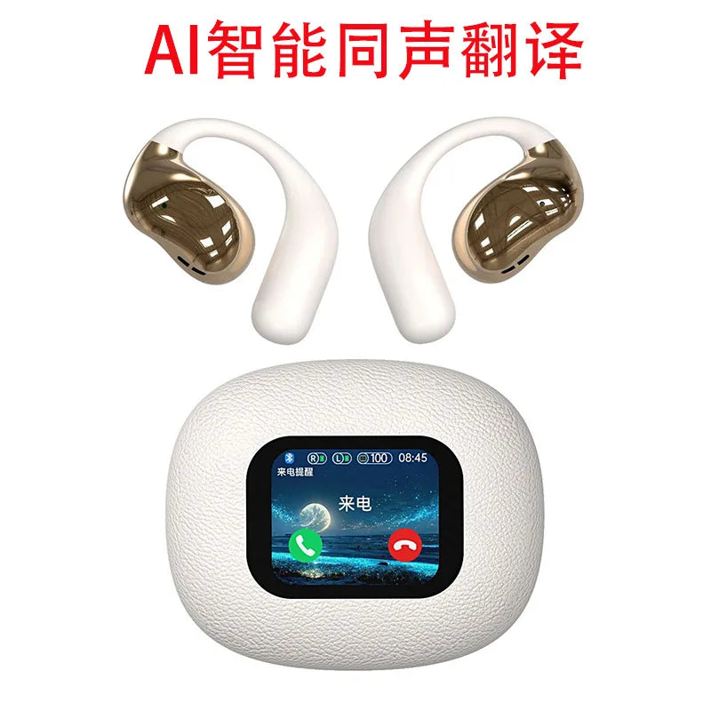 JMT-291722 AI Translation Wireless Headset with ANC Noise Reduction and Ultra-long Battery Life