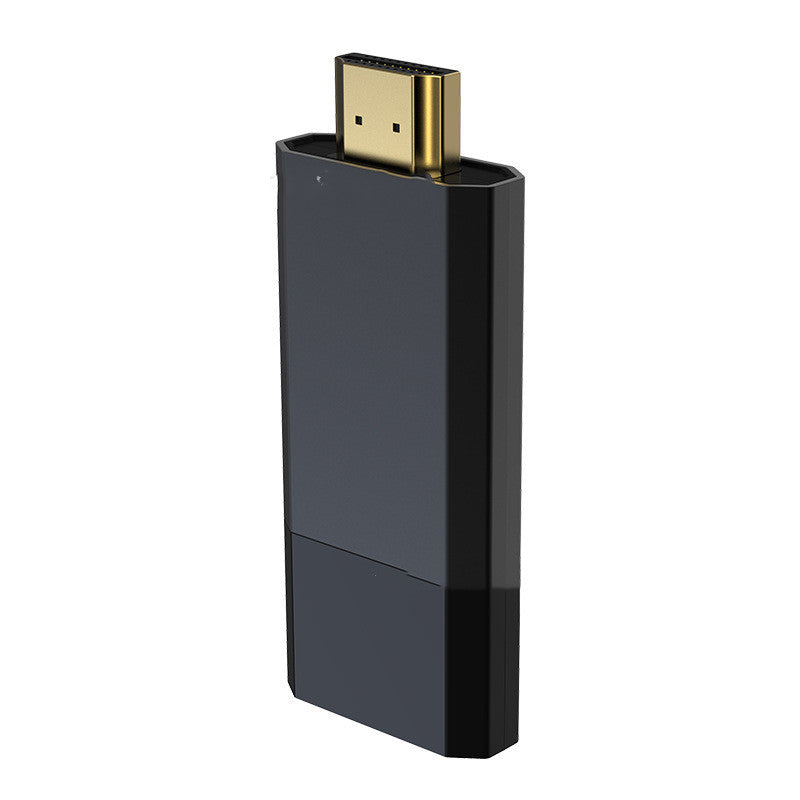 JMT-291722 C8 Wireless HDMI Device with Screen - Aluminum Alloy, 1920x1080 Resolution, Multiple Audio & Video Format Support