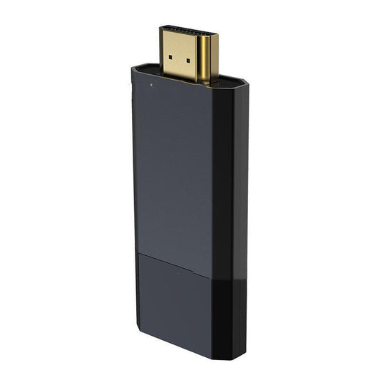 JMT-291722 C8 Wireless HDMI Device with Screen - Aluminum Alloy, 1920x1080 Resolution, Multiple Audio & Video Format Support