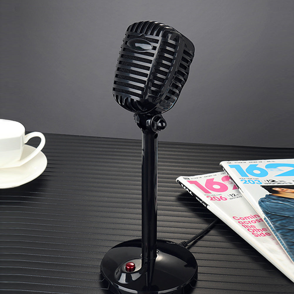 JMT-291722 Dual-Channel Home Karaoke Microphone – 3.5mm & USB Versions, Omnidirectional with Noise Reduction, Ideal for Recording and Live Performances