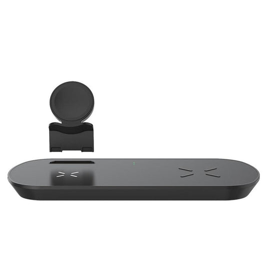 JMT-292042 3-in-1 Fast Wireless Charger for Galaxy Watch, AirPods, and Qi-Compatible Devices
