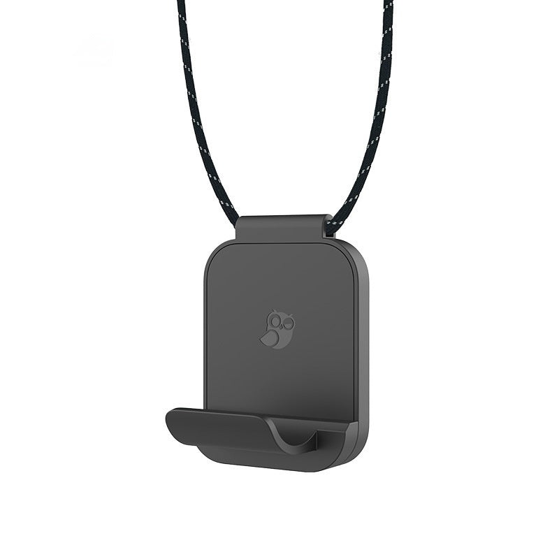 JMT-292042 Magnetic Lanyard for Sports Cameras - Durable Plastic Construction, Black