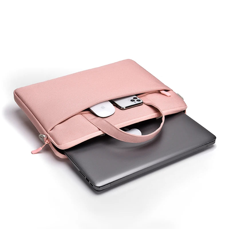 JMT-292426 Waterproof 15.6 Inch Laptop Sleeve with Shoulder Strap and Shockproof Protection for Men and Women
