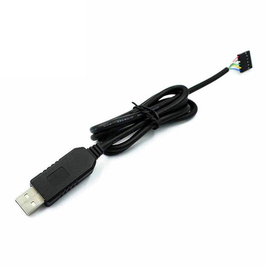 JMT-292874 FT232 USB to TTL Serial Cable with CTS RTS 6-Pin Connector, 1 Meter Length