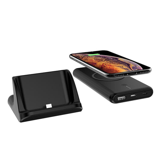 JMT-292874 Ultra-Thin Wireless Power Bank with 2100mA Capacity