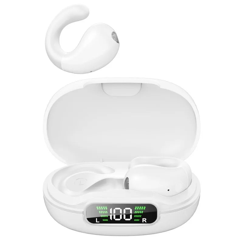 JMT-292874 Wireless Earphones with AI Translation, Noise Reduction, and Digital Display - Sport Design
