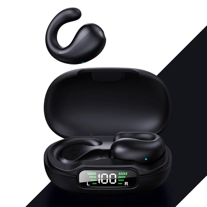 JMT-292874 Wireless Earphones with AI Translation, Noise Reduction, and Digital Display - Sport Design
