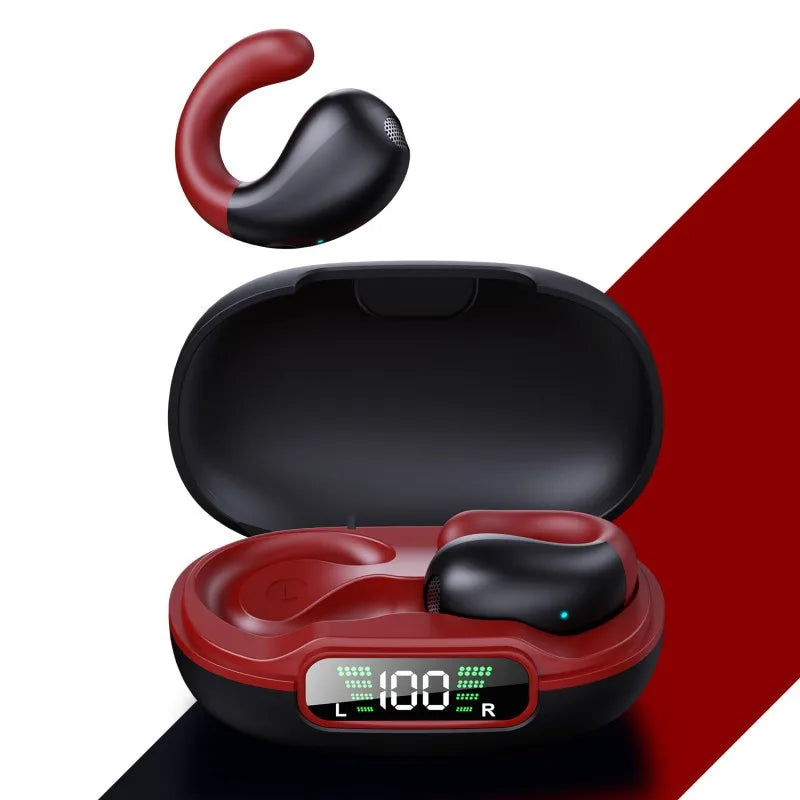 JMT-292874 Wireless Earphones with AI Translation, Noise Reduction, and Digital Display - Sport Design