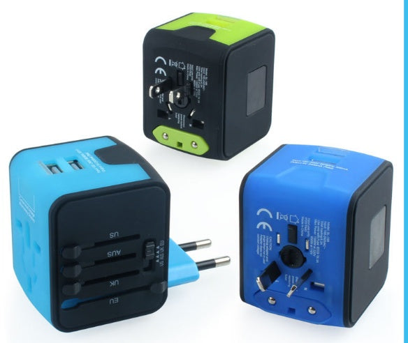 JMT-293194 Multi-Function Conversion Socket with Dual USB Charger and 6 Outlet Slots
