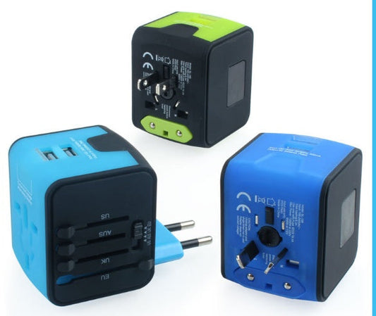 JMT-293194 Multi-Function Conversion Socket with Dual USB Charger and 6 Outlet Slots