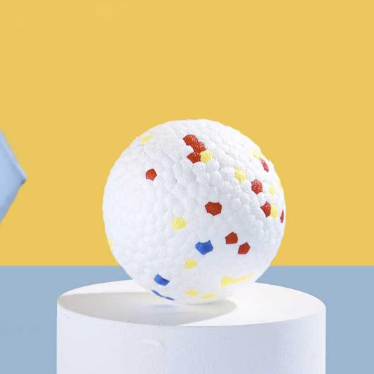 JMT-293834 Interactive Floating Dog Toy Ring - Soft, Durable Chew Ball for Medium & Large Dogs - Promotes Oral Hygiene and Fun Outdoor Play