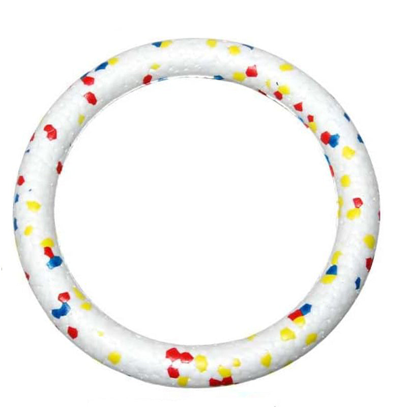 JMT-293834 Interactive Floating Dog Toy Ring - Soft, Durable Chew Ball for Medium & Large Dogs - Promotes Oral Hygiene and Fun Outdoor Play