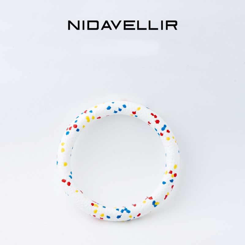 JMT-293834 Interactive Floating Dog Toy Ring - Soft, Durable Chew Ball for Medium & Large Dogs - Promotes Oral Hygiene and Fun Outdoor Play