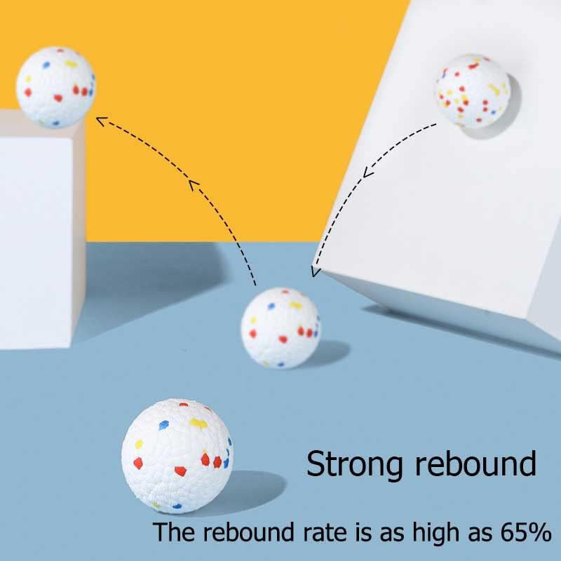 JMT-293834 Interactive Floating Dog Toy Ring - Soft, Durable Chew Ball for Medium & Large Dogs - Promotes Oral Hygiene and Fun Outdoor Play