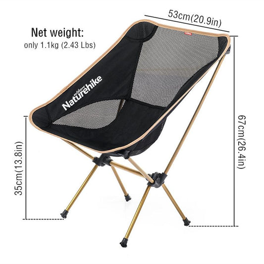 JMT-293898 Ultra-Light Portable Moon Chair for Relaxation and Leisure