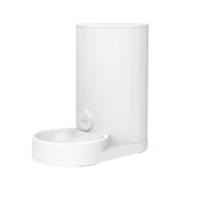 JMT-294026 Automatic Cat Water Dispenser and Feeder, Easy to Clean Plastic Design, White